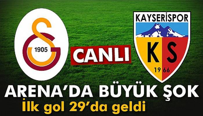 Galatasaray Kayserispor kaç kaç?