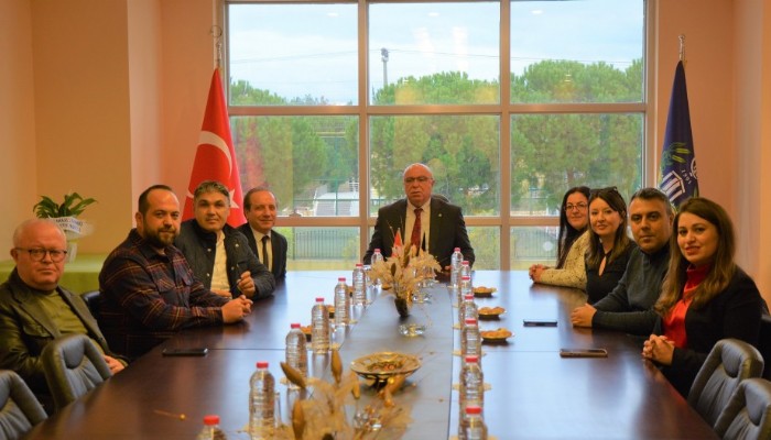 ÇTB Başkanı Abdullah Deniz’e Tebrik Ziyareti