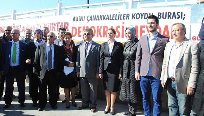 ''Burası demokrasi meydanı''