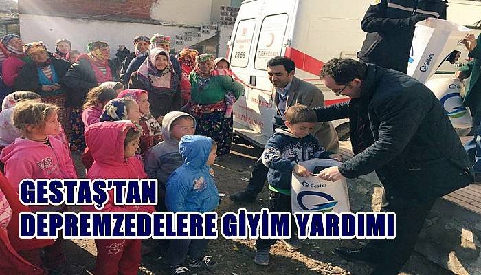 Gestaş’tan Depremzedelere Giyim Yardımı