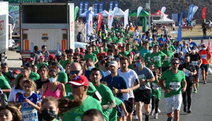 GELİBOLU MARATONU 6'NCI KEZ KOŞULDU