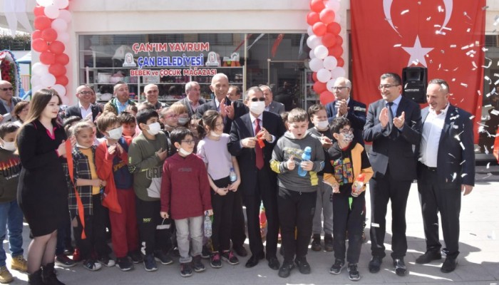 'Çan'ım Yavrum' Mağazası açıldı