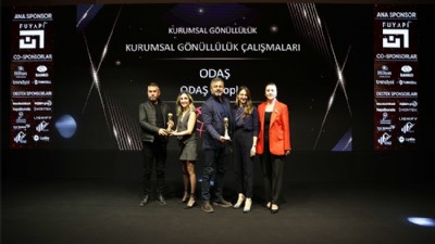 ODAŞ’ın Gönüllülük Hareketine Toplumsal Fayda Ödülü