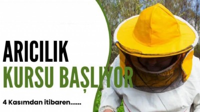 Arıcılık Kursu Başlıyor