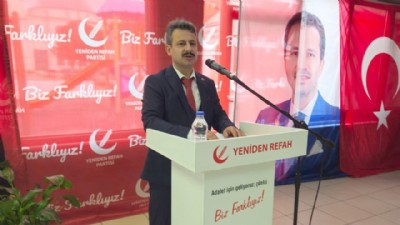 Yeniden Refah Partisi İlçe Başkanı İsmail Uslu Oldu