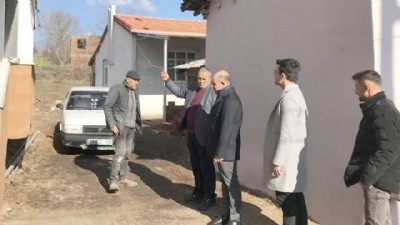 Kaymakam Nebioğlu Yanan Evi İnceledi