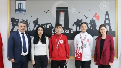 Çanakkaleli taekwondocular başarılarıyla gururlandırdı