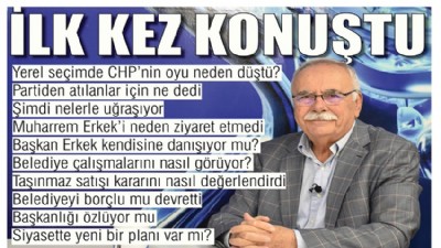 İLK KEZ KONUŞTU