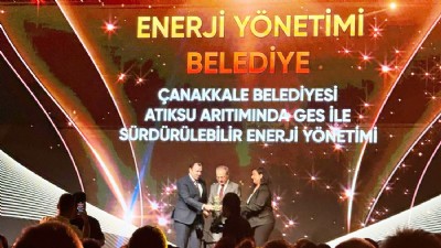 Enerji Yönetimi Kategorisinde Ödüle Layık Görüldü