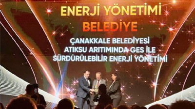 Sürdürülebilirlik Ödülü aldı