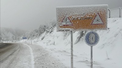 Taşımalı eğitime kar engel oldu