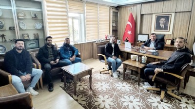 Gökçeada Spor Kulübü’nden Başkan Atalay’a ziyaret