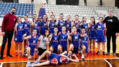 İÇDAŞ U14 Kız Basketbol Takımı Çanakkale şampiyonu oldu