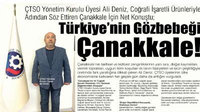 Türkiye’nin Gözbebeği Çanakkale!