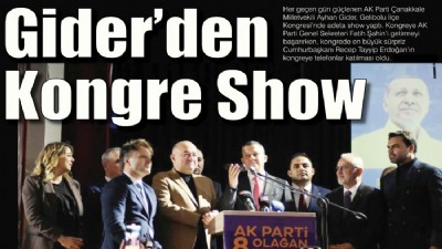 Gider’den Kongre Show