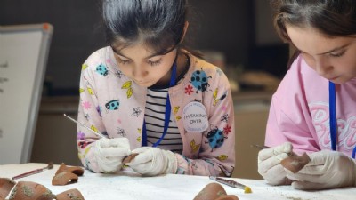 Çocuklar Troya Müzesi'ni ele geçiriyor!