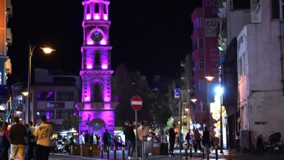 Çanakkale’nin simgelerine ışıkla farkındalık oluşturuldu