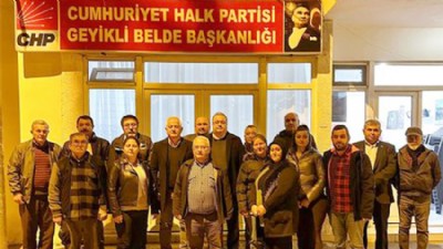 CHP'li Güneşhan ve Gürbüz’den Geyikli ziyareti