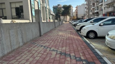 Fevzi Renda Sokak'ta Üstyapı Çalışması Tamamlandı